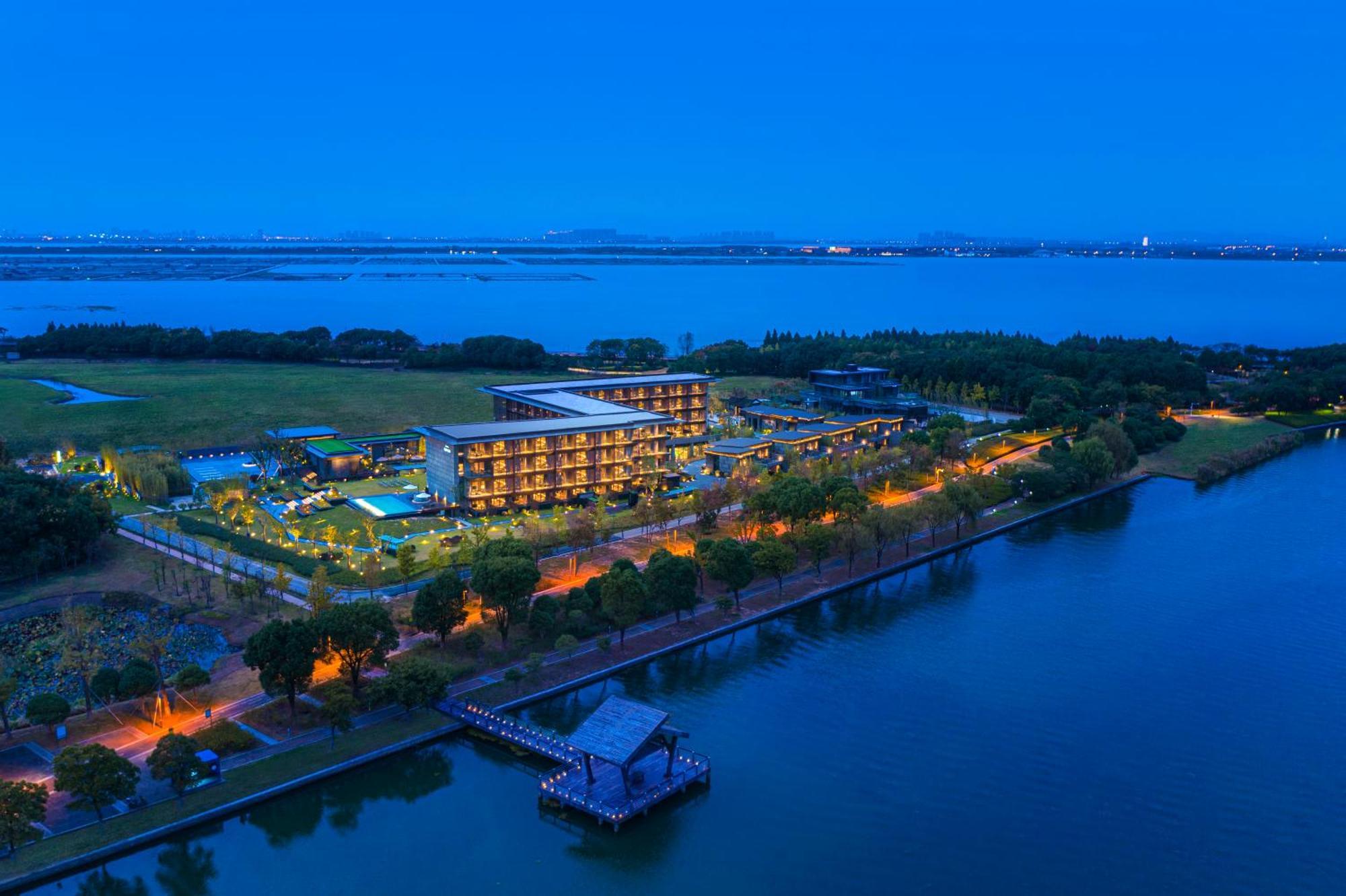 Hotel Indigo Suzhou Yangcheng Lake By Ihg المظهر الخارجي الصورة